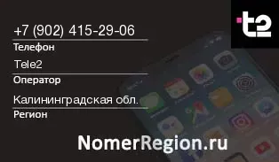 Кто звонил с 9024152906 - регион и оператор